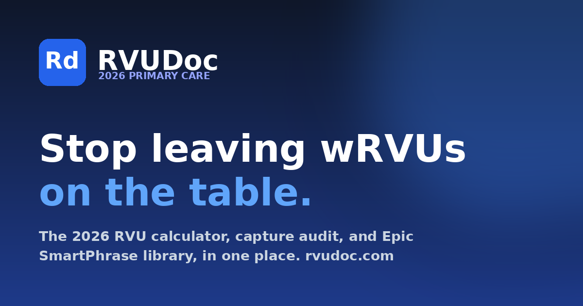 RVUDoc social card